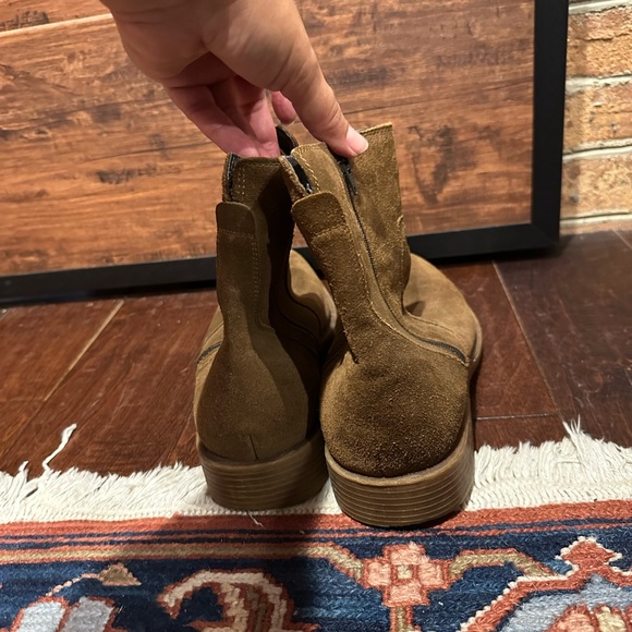 Franco Fortini Mens Suede boots Size 9 - Picture 2 of 9